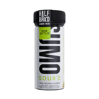 Sour Zkittles - Half Bak'd Sour'D Sumo Gummies - Half Bak'd