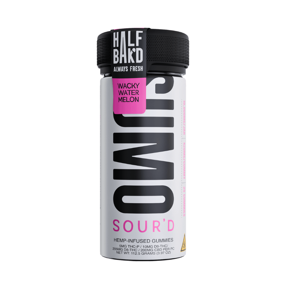 Wacky Watermelon - Half Bak'd Sour'D Sumo Gummies - Half Bak'd