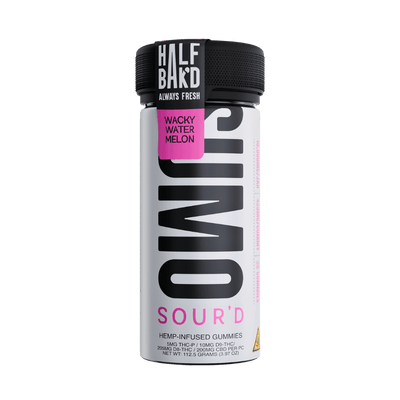 Wacky Watermelon - Half Bak'd Sour'D Sumo Gummies - Half Bak'd