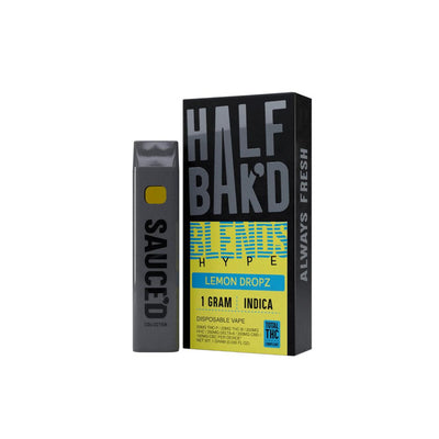 Lemon Dropz - Half Bak'd Hype Blend Disposable 1G