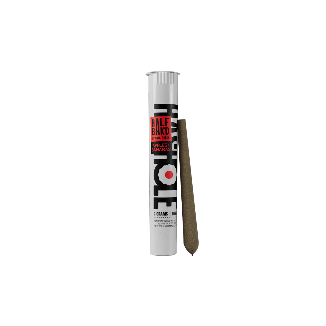 Apples & Bananas - Half Bak'd Hash Hole Pre-Rolls 2G