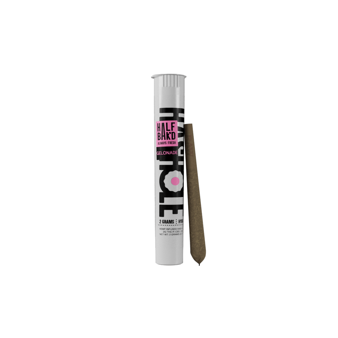 Gelonade - Half Bak'd Hash Hole Pre-Rolls 2G