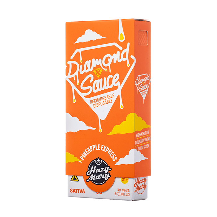 Pineapple Express - Hazy Mary Diamond Sauce Disposable 3G