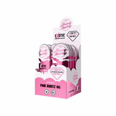 Pink Runtz OG - Hazy Mary Exotic Pre Rolls THCP 1G