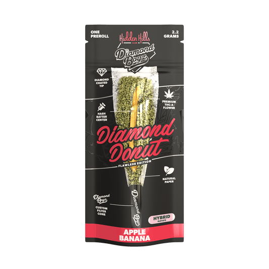 Apple Banana - Hidden Hills Diamond Donut Pre - Rolls 2.2G - Hidden Hills