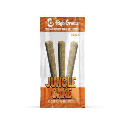 Jungle Cake - High Grams THC - P Infused Pre - Rolls 6G - High Grams