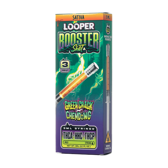 Green Crack X Chemdawg - Looper Booster Shot Syringe 3G