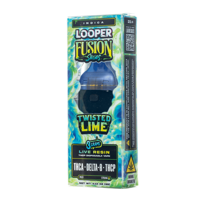 Twisted Lime - Looper Fusion Live Resin Disposable 3G