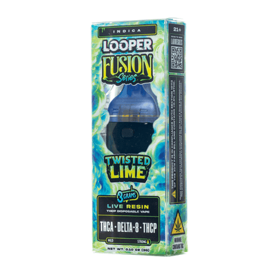 Twisted Lime - Looper Fusion Live Resin Disposable 3G