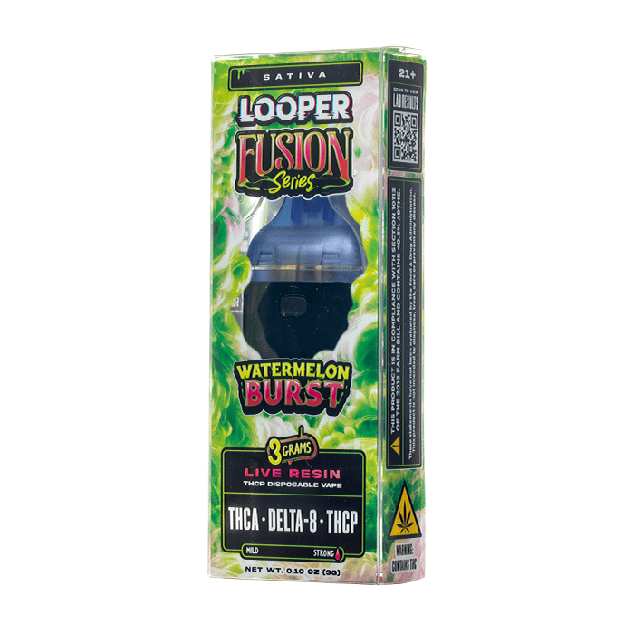 Watermelon Burst - Looper Fusion Live Resin Disposable 3G