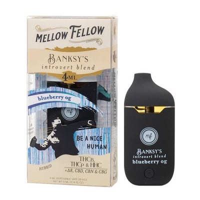 Blueberry OG - Mellow Fellow Banky's Motivation Disposable 4mL - Mellow Fellow