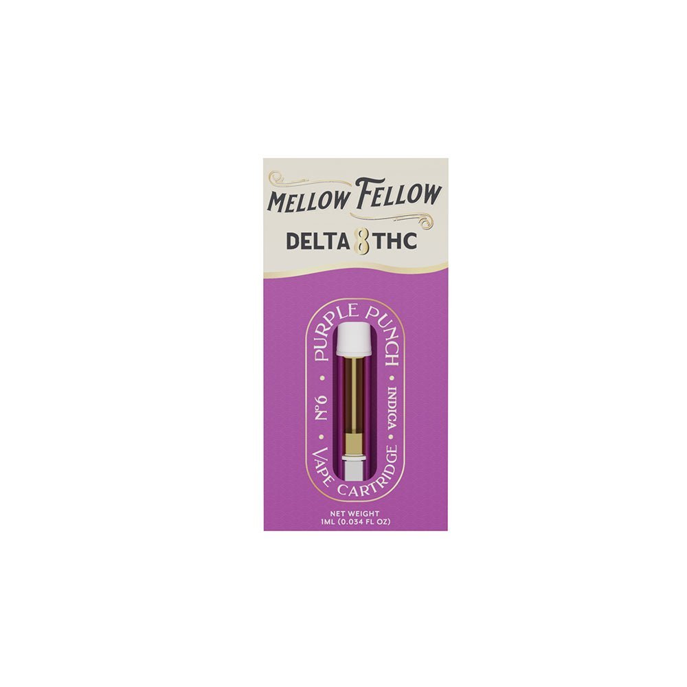 Purple Punch - Mellow Fellow Delta - 8 Cart 1mL - Mellow Fellow