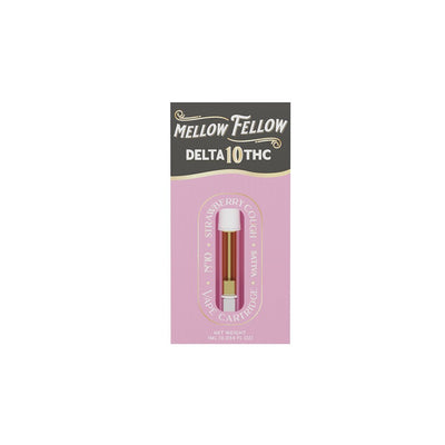 Strawberry Cough - Mellow Fellow Delta - 10 Cart 1mL - Mellow Fellow