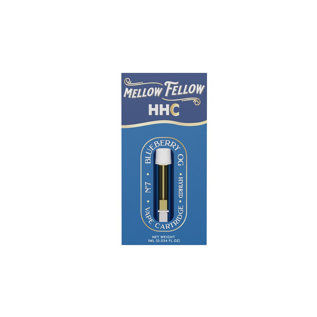 Blueberry OG - Mellow Fellow HHC Cart 1mL - Mellow Fellow