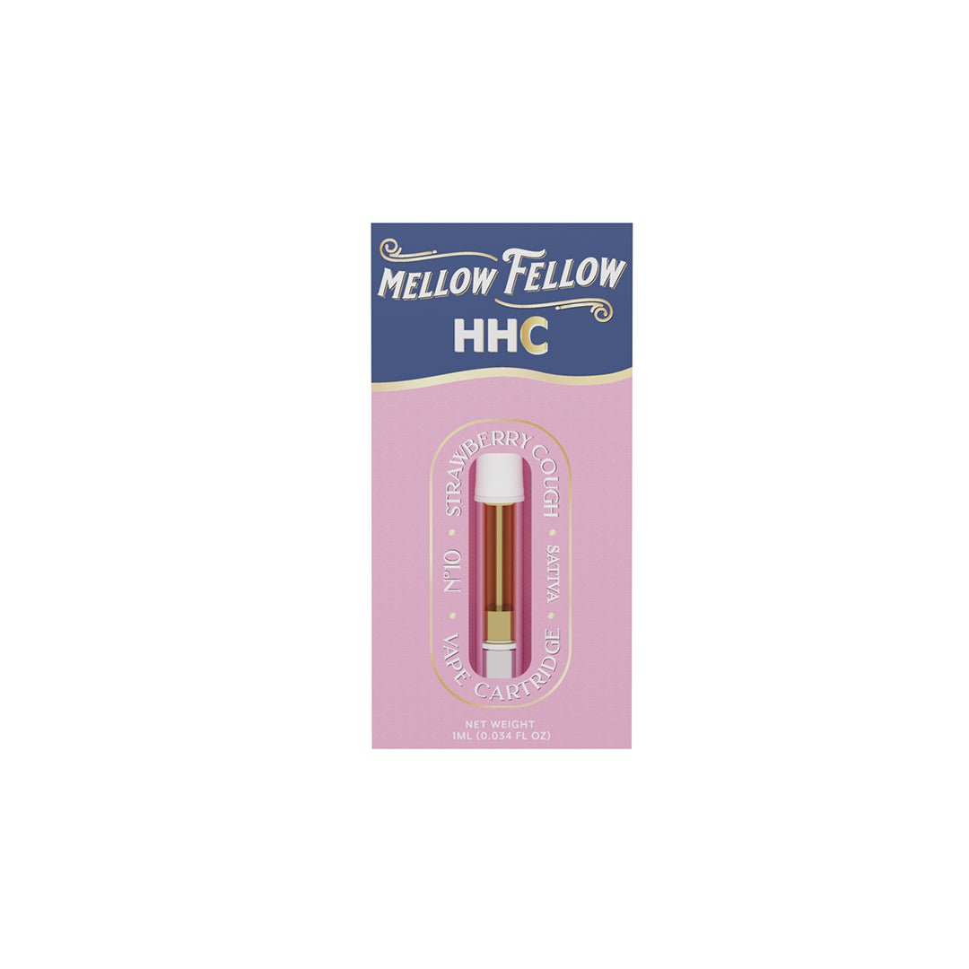 Strawberry Cough - Mellow Fellow HHC Cart 1mL - Mellow Fellow