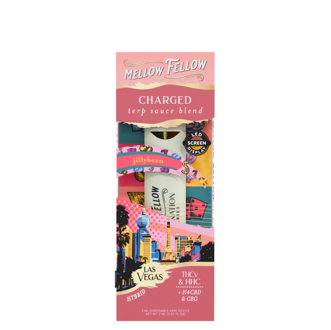 Jillybean - Mellow Fellow Las Vegas Charged Terp Sauce Blend Disposable 2G - Mellow Fellow