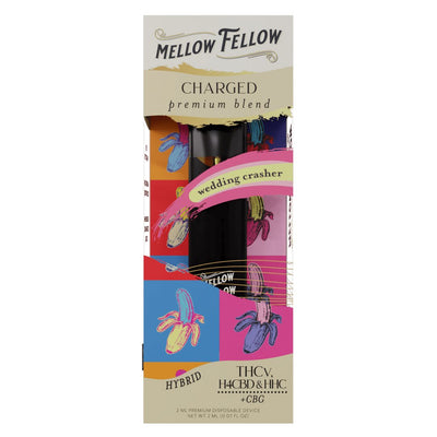 Wedding Crasher - Mellow Fellow Charged Live Resin Disposable 2 mL - Mellow Fellow