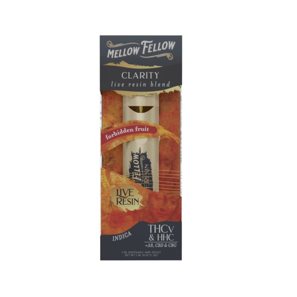 Forbidden Fruit - Mellow Fellow Clarity Live Resin Disposable 2mL - Mellow Fellow