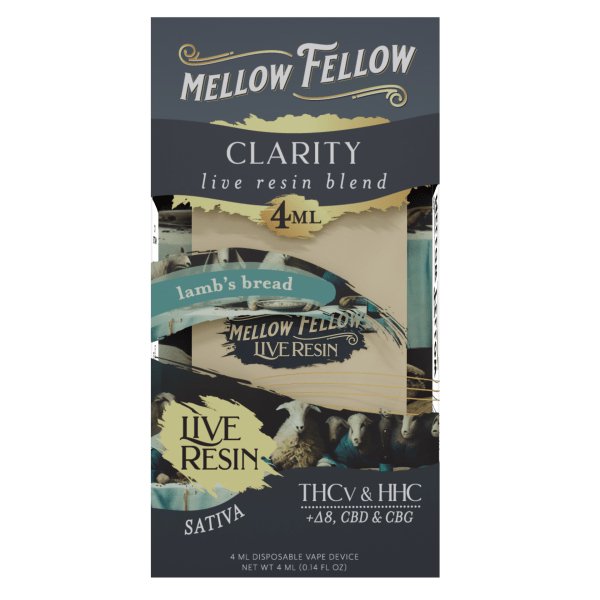 Lamb's Bread - Mellow Fellow Clarity Live Resin Disposable 4mL - Mellow Fellow