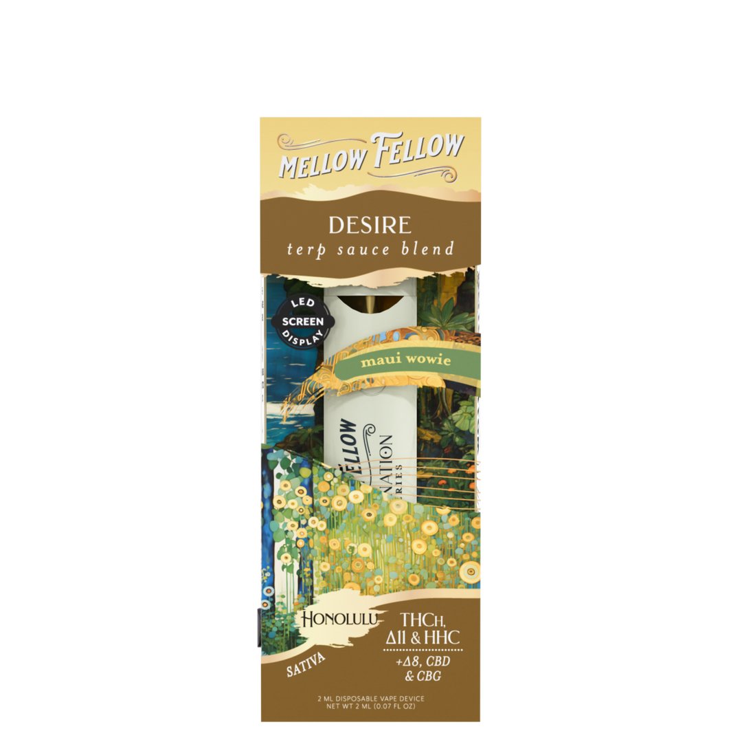 Maui Wowie - Mellow Fellow Honolulu Desire Terp Sauce Disposable 2G - Mellow Fellow