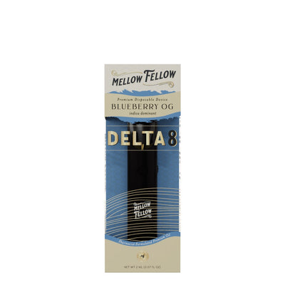 Blueberry OG - Mellow Fellow Delta - 8 Disposable 2mL - Mellow Fellow