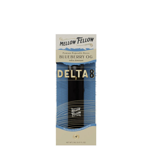 Blueberry OG - Mellow Fellow Delta - 8 Disposable 2mL - Mellow Fellow