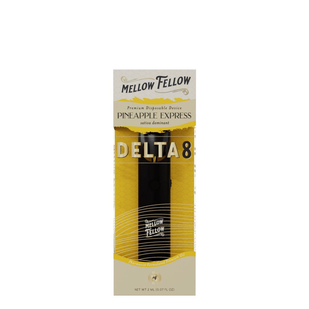 Pineapple Express - Mellow Fellow Delta - 8 Disposable 2mL - Mellow Fellow