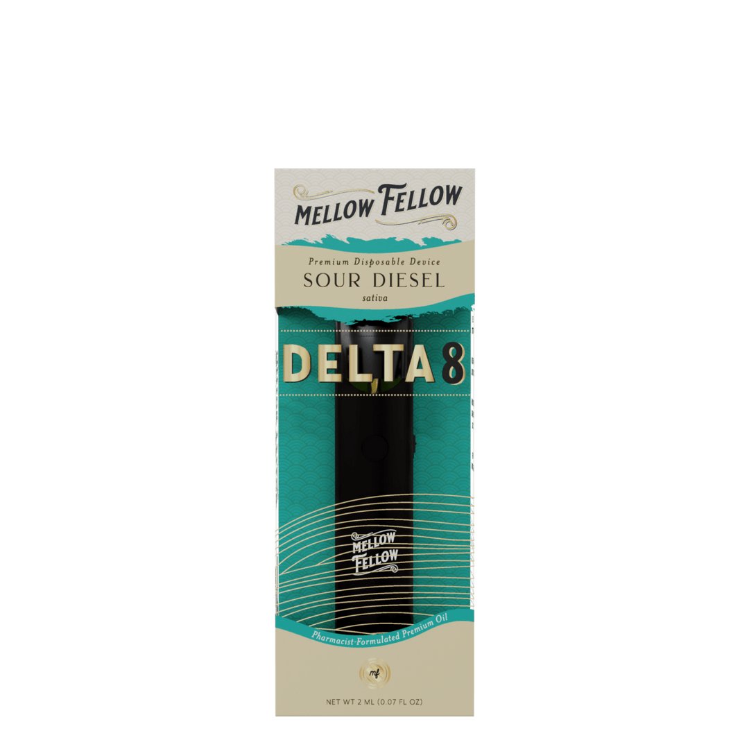 Sour Diesel - Mellow Fellow Delta - 8 Disposable 2mL - Mellow Fellow