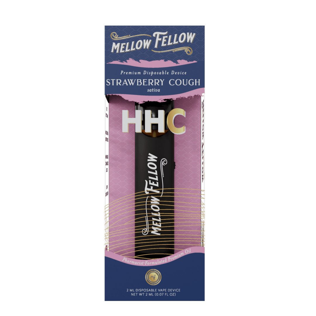 Strawberry Cough - Mellow Fellow HHC Disposable 2mL - Mellow Fellow