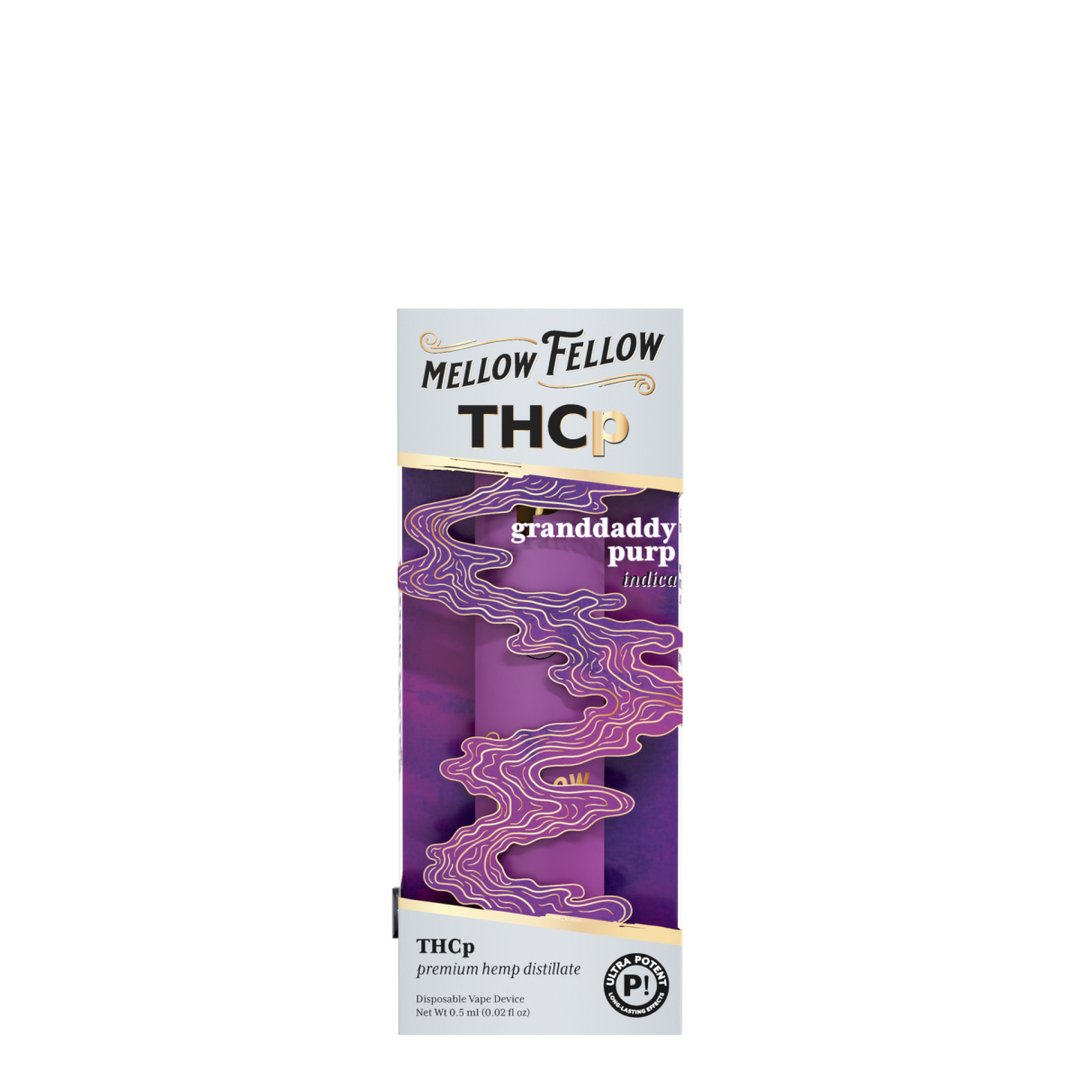 Granddaddy Purp - Mellow Fellow THCp Disposable 0.5G - Mellow Fellow