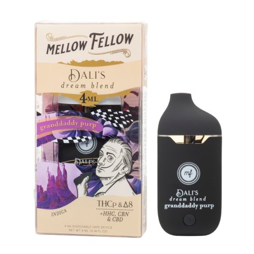 Granddaddy Purp - Mellow Fellow Dali's Dream Disposable 4mL - Mellow Fellow