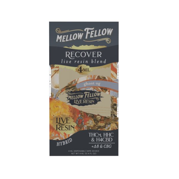 Ghost OG - Mellow Fellow Recover Live Resin Disposable 4mL - Mellow Fellow