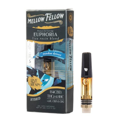 Sundae Driver - Mellow Fellow Euphoria Live Resin Cart 2mL - Mellow Fellow