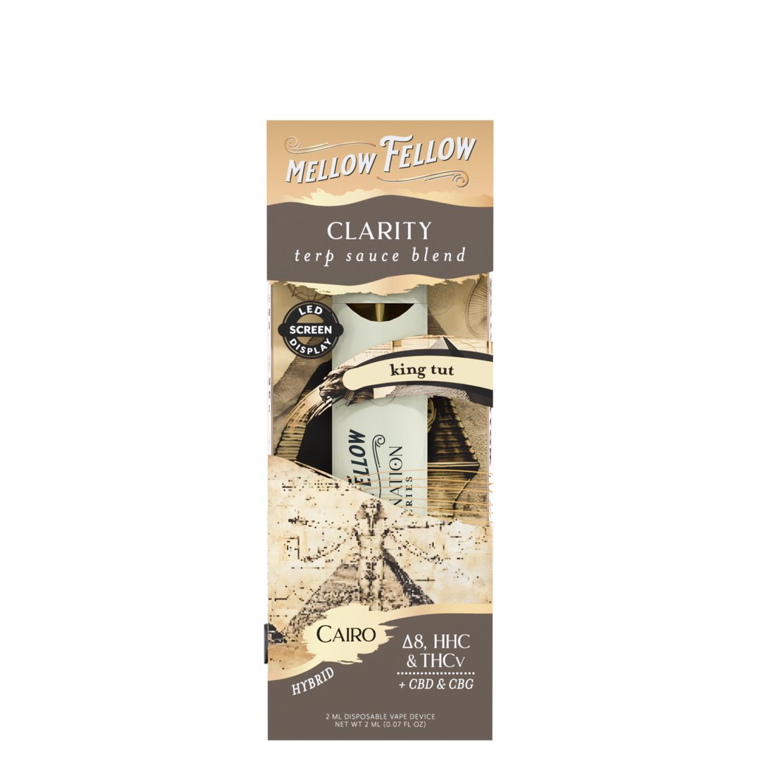 King Tut - Mellow Fellow Cairo Clarity Terp Sauce Disposable 2G - Mellow Fellow