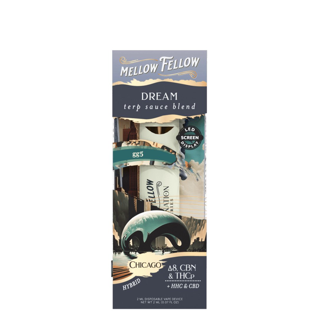 GG5 - Mellow Fellow Chicago Dream Terp Sauce Disposable 2G - Mellow Fellow