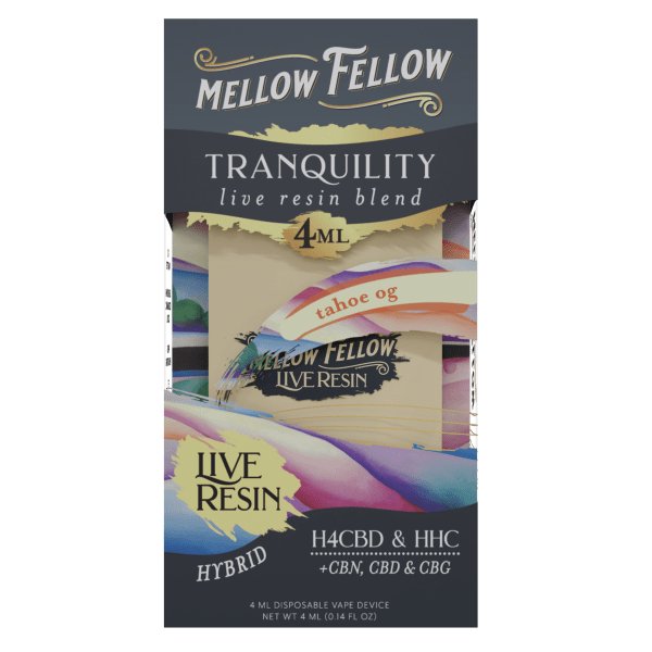 Tahoe OG - Mellow Fellow Tranquility Live Resin Disposable 4mL - Mellow Fellow