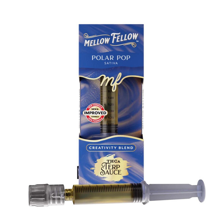Polar Pop - Mellow Fellow THCA Terp Sauce Syringe 2G
