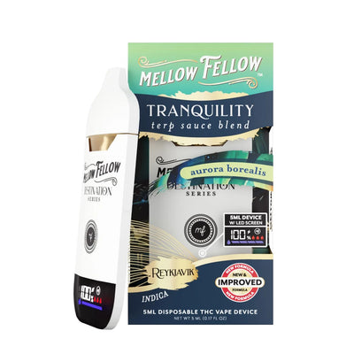 Aurora Borealis - Mellow Fellow Reykjavik Tranquility Terp Sauce Disposable 5G