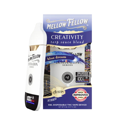 Blue Dream - Mellow Fellow Austin Creativity Terp Sauce Disposable 5G