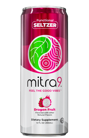 Dragon Fruit - Mitra 9 Kratom Seltzer 12OZ