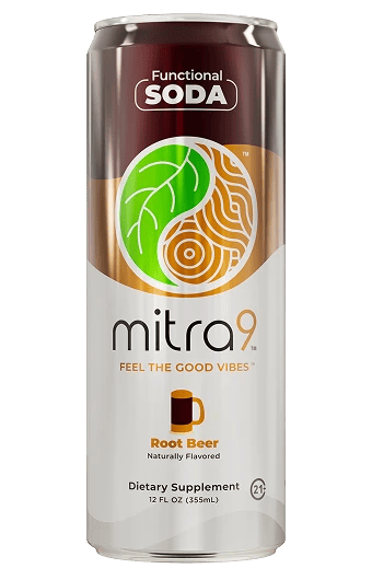 Root Beer - Mitra 9 Kratom Seltzer 12OZ