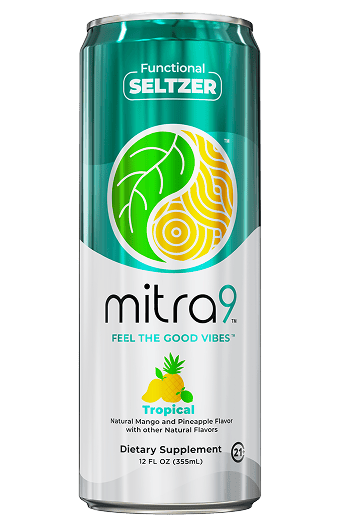 Tropical - Mitra 9 Kratom Seltzer 12OZ