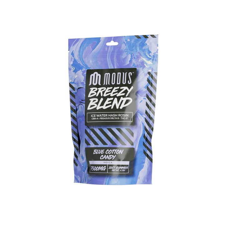 Blue Cotton Candy - Modus Breezy Blend Gummies 7500MG - Modus