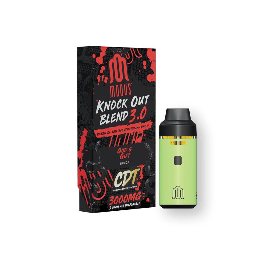 Gods Gift - Modus Knockout Blend Disposable Vape 3G - Modus