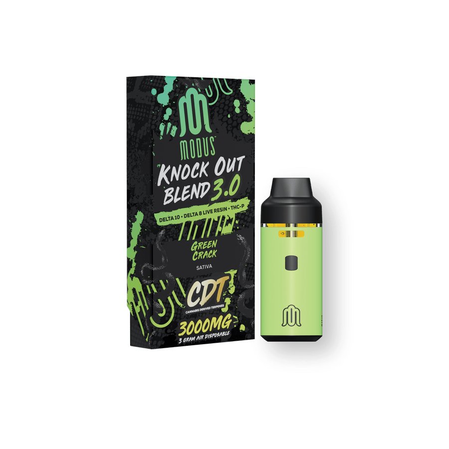 Green Crack - Modus Knockout Blend Disposable Vape 3G - Modus