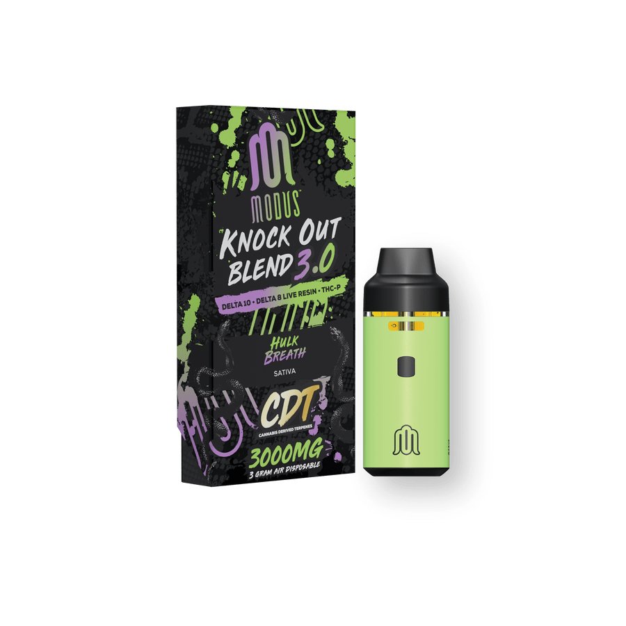 Hulk Breath - Modus Knockout Blend Disposable Vape 3G - Modus