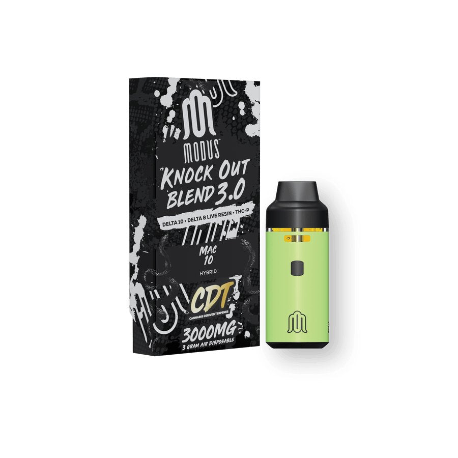 Mac 10 - Modus Knockout Blend Disposable Vape 3G - Modus