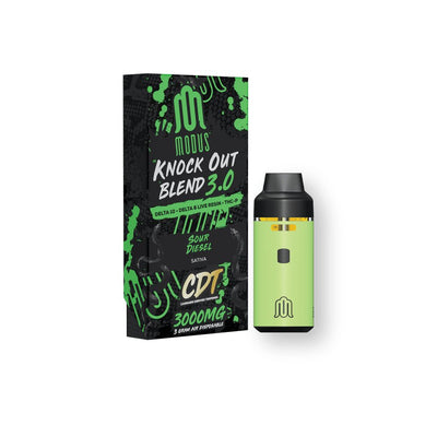 Sour Diesel - Modus Knockout Blend Disposable Vape 3G - Modus