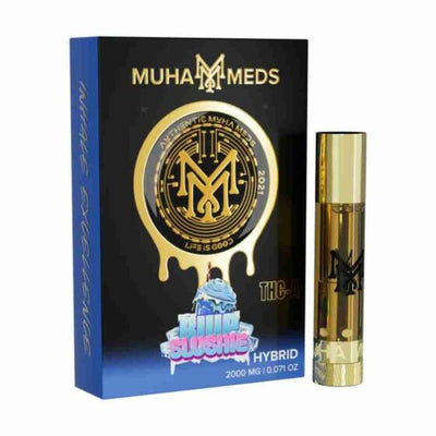 Blue Slushie - Muha Meds THCA Cart 2G - Muha Meds
