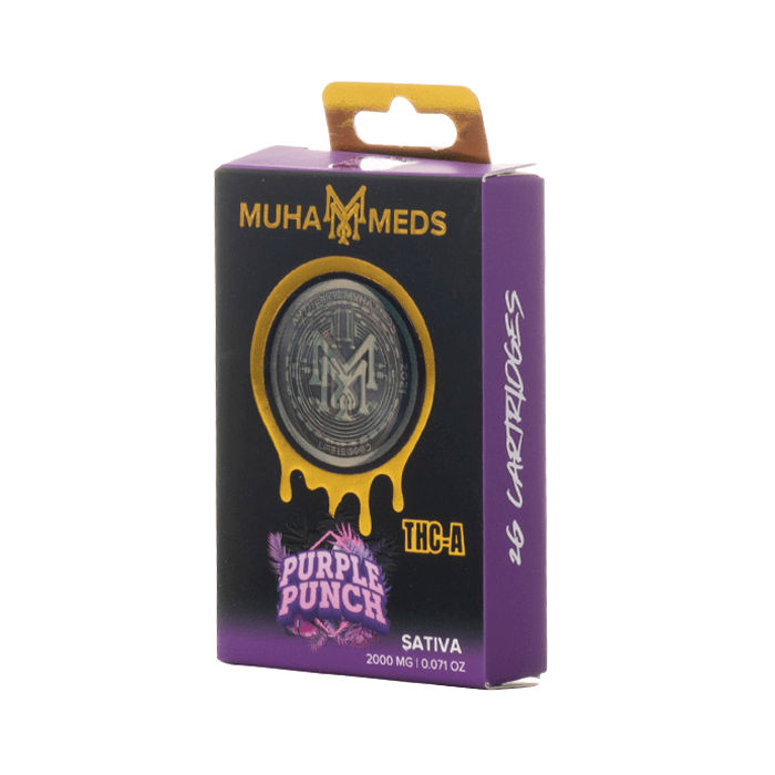 Purple Punch - Muha Meds THCA Cart 2G - Muha Meds
